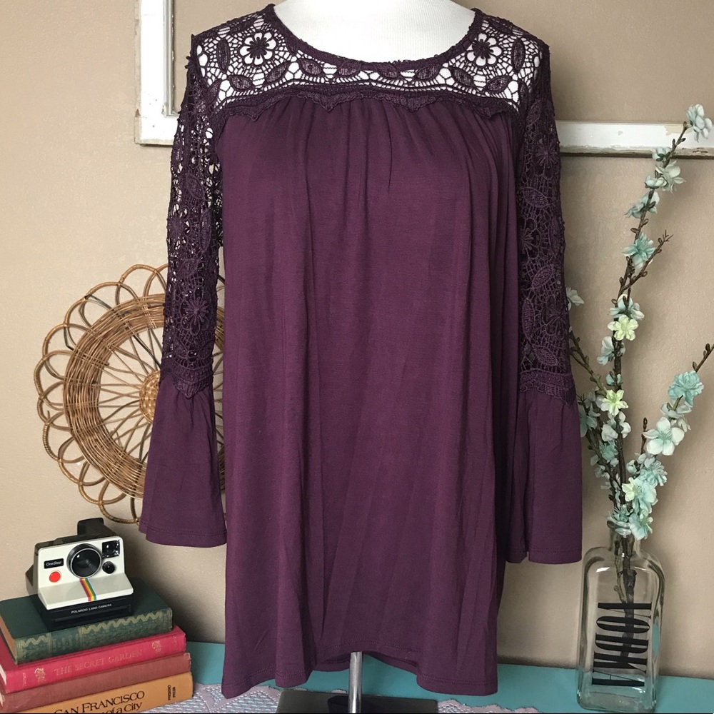 Kate & Mallory Lace Tunic